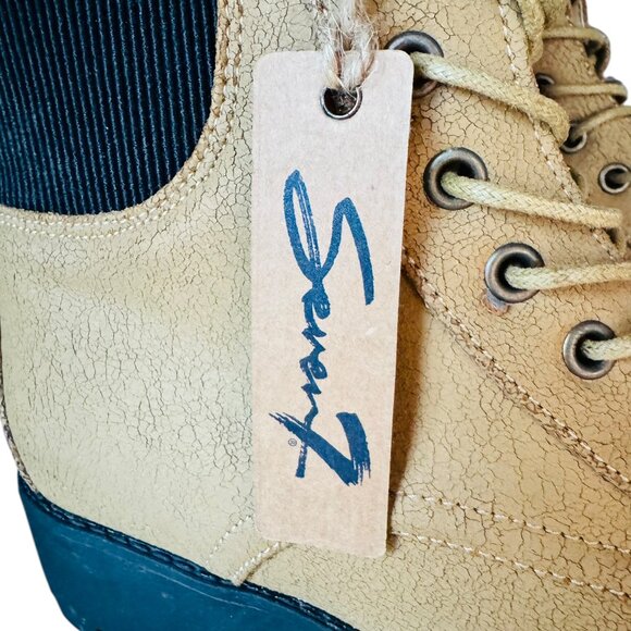 Seven7 brand size 9 Tan color boot with black detail - Picture 5 of 7